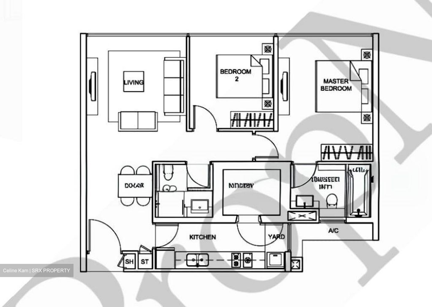 Wilkie Studio (D9), Apartment #556556361